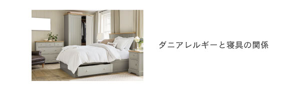 ダニアレルギーと寝具の関係